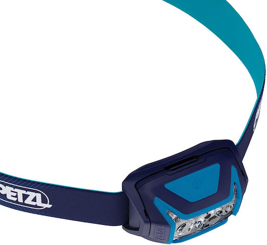 Petzl Rechargeable Headlamp LED IPX4 with Maximum Brightness 625lm Blue