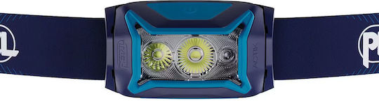 Petzl Rechargeable Headlamp LED IPX4 with Maximum Brightness 625lm Blue