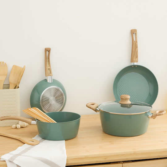 5Five Cookware Set Made of Aluminum 6 Pieces