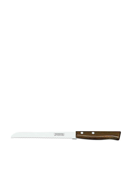 Tramontina Tradicional Knife Bread from Stainless Steel 18cm