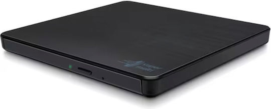 LG Εξωτερικός Οδηγός Εγγραφής/Ανάγνωσης DVD/CD για Desktop Μαύρο