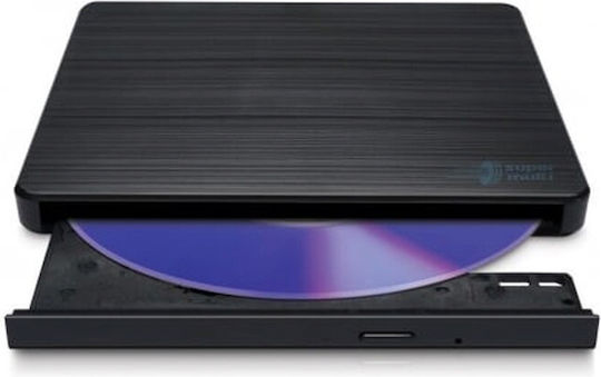 LG Εξωτερικός Οδηγός Εγγραφής/Ανάγνωσης DVD/CD για Desktop Μαύρο