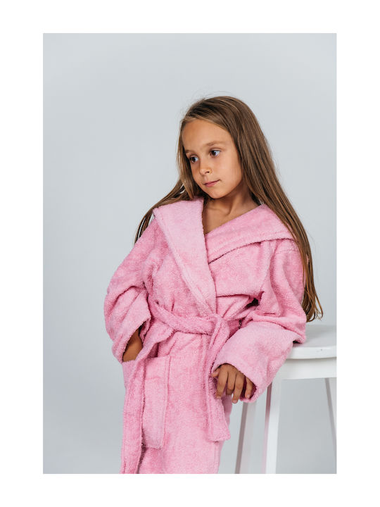 Belotex Kids Hooded Bathrobe Rose