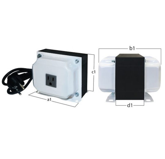 41011-010 Αυτομετασχηματιστής από 220V σε 220V 1000VA