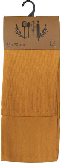 Atmosphera Towel from 100% Cotton in Yellow Color 50x70cm Atmosphera Towel from 100% Cotton in Yellow Color 50x70cm