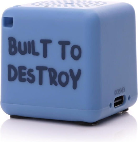 Bitty Boomers Bitty Box Bluetooth Speaker with Battery Life up to 4 hours Stitch