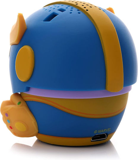 Bitty Boomers Marvel: Thanos Ηχείο Bluetooth με Διάρκεια Μπαταρίας έως 4 ώρες Πολύχρωμο