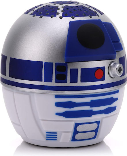 Bitty Boomers Star Wars: R2-D2 Bluetooth високоговорител с живот на батерията до 4 часа Син