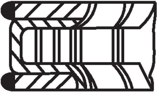 Piston Ring Set Mahle 011 RS 10100 0N0