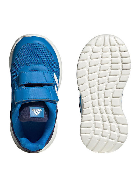 Tensaur Tensaur Run 2.0 CF I Kids Sports Shoes Running with Hoop & Loop Closure Blue Rush / Core White / Dark Blue