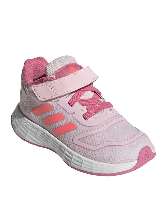 Duramo Duramo 10 EL I Kids Sports Shoes Running with Hoop & Loop Closure Clear Pink / Acid Red / Rose Tone