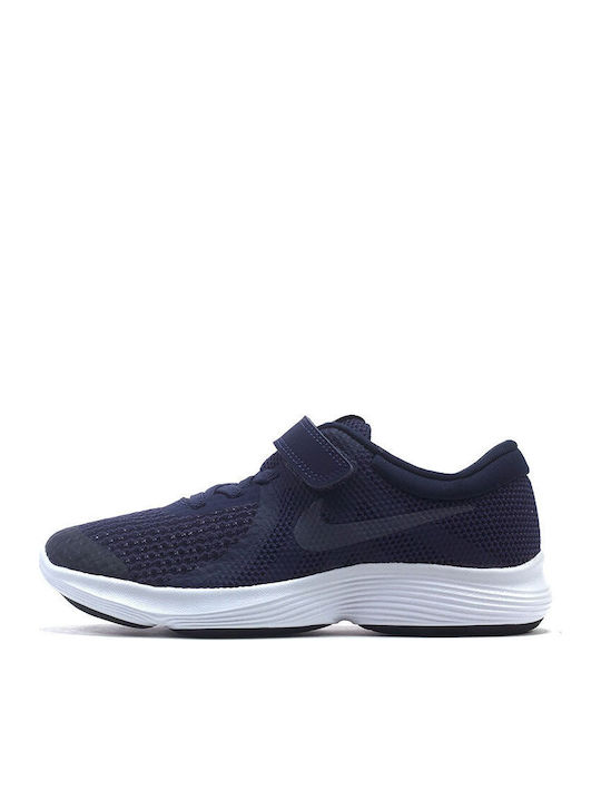 Revolution Revolution 4 Kids Sports Shoes Running with Hoop & Loop Closure Neutral Indigo / Light Carbon