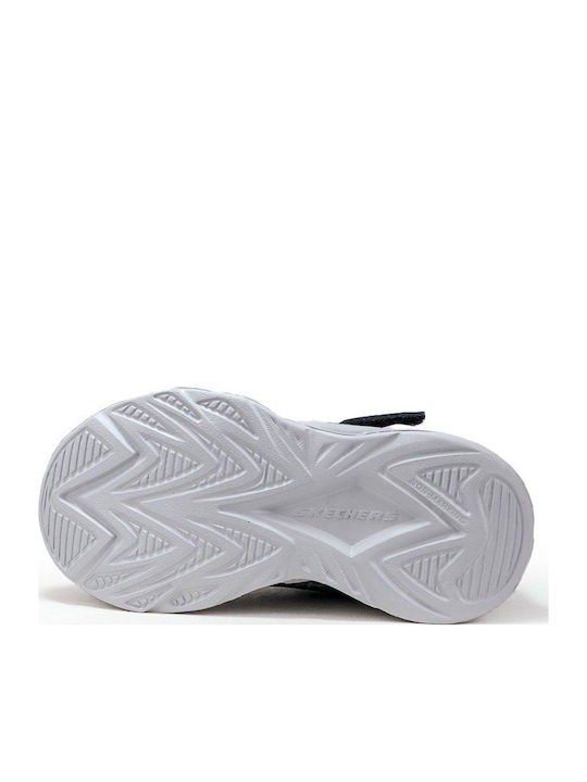 Kids Sneakers with Hoop & Loop Closure & Lights Gray