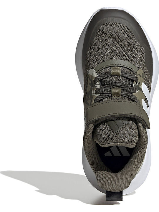 Fortarun Fortarun 3.0 Kids Sports Shoes Running with Hoop & Loop Closure Olive Strata / Cloud White / Shadow Olive