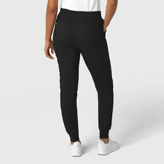 WonderWink Jogger Medizinische Hosen Schwarz