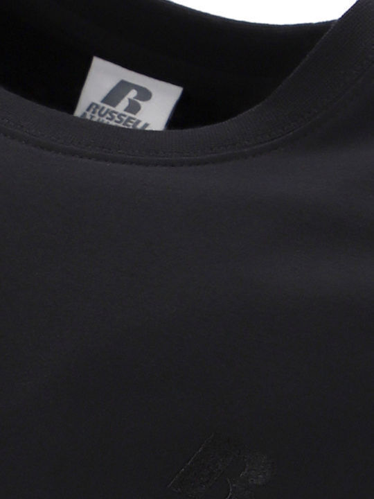 Crew Neck T-shirt Μαυρο