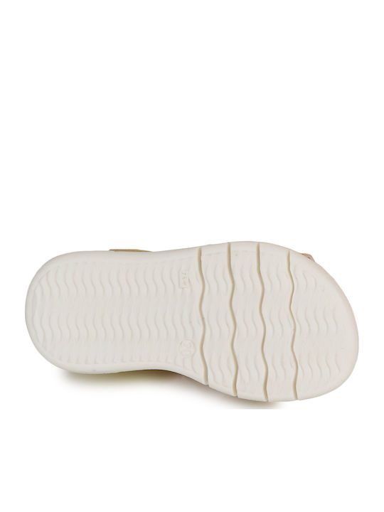 Sandale Tip Pantof Mallorie Aurii