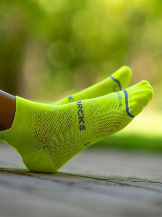 Sporcks Laufsocken Gelb