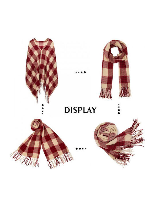 Women's Wool Scarf Red