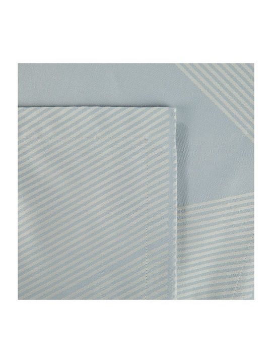 Butlers Τραπεζομάντηλο Metronomy Γαλάζιο 160x160εκ.