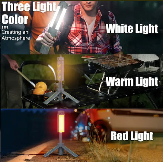 Rechargeable LED IP44 with Brightness up to 1000lm Portable