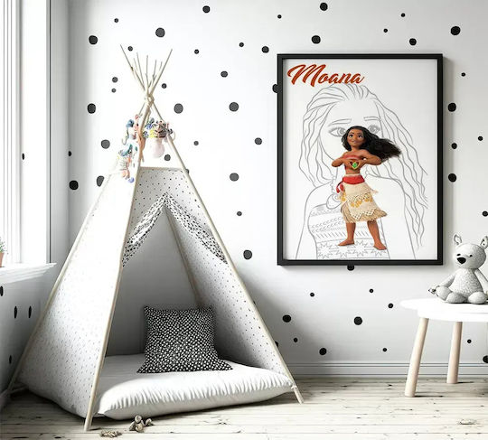 Детска Рамка Princess Moana от Дърво 21x30бр