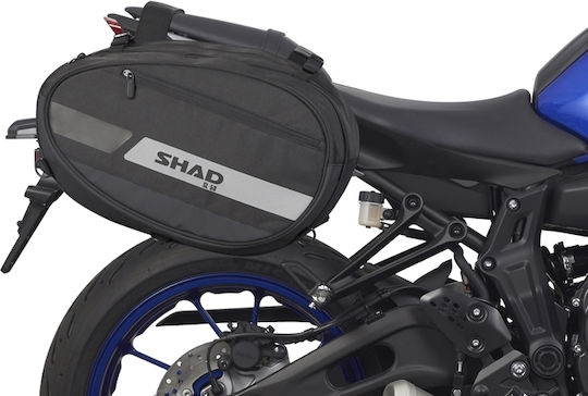 Βασεις Πλαϊνων Σακων Y0mt71sr Side Bag Holder Yamaha Mt-07 '14-'25 Shad