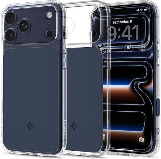Spigen Ultra Hybrid T Umschlag Rückseite Kunststoff / Silikon 2mm Matte Blue (iPhone 17 Pro Max)