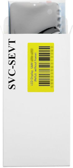 Screen Display with Touch Mechanism and Frame for SAMSUNG A53 A536 (Blue)