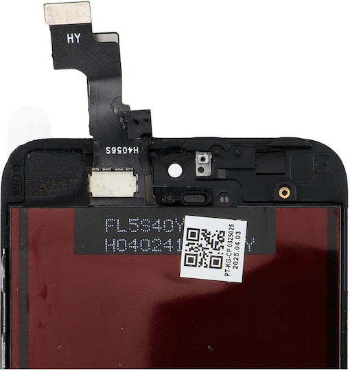 Οθόνη Fixcell με Μηχανισμό Αφής για IPHONE 5S, IPHONE SE (1st gen) (Μαύρο)