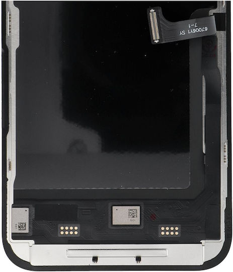 Екран със Сензорен Механизъм за iPhone 15 Pro Max (Черен)