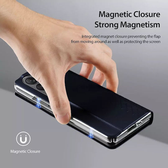 Dux Ducis Bril Book Δερμάτινο Μπλε (Galaxy Z Fold5)