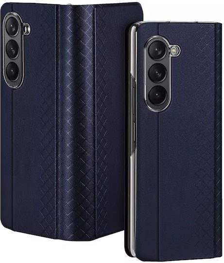 Dux Ducis Bril Book Δερμάτινο Μπλε (Galaxy Z Fold5)