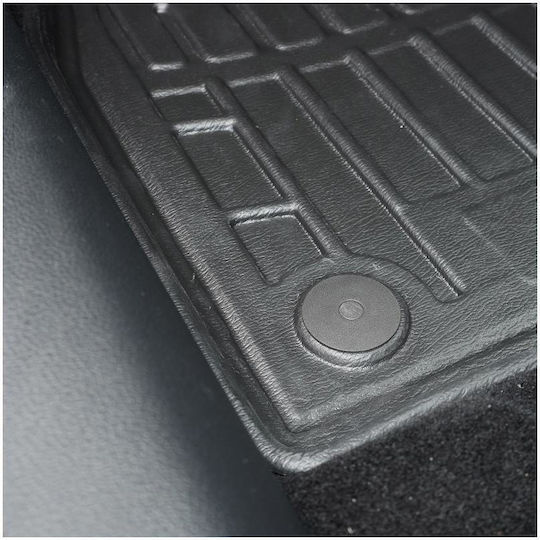 Umbrella Set Covorașe Față și Spate 4buc din Furtun pentru Volkswagen Golf Plus 2005-2014 Negre