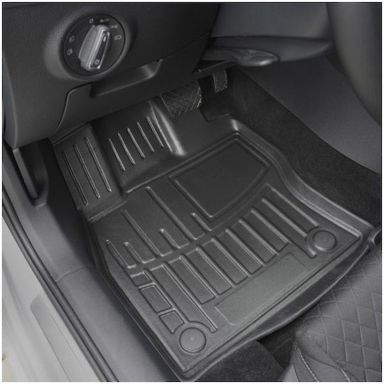 Umbrella Set Covorașe Față și Spate 2buc din Furtun pentru Toyota RAV 4 2013-2018 Negre