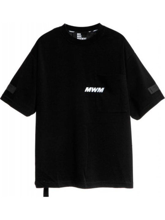 T-shirt Μαύρο