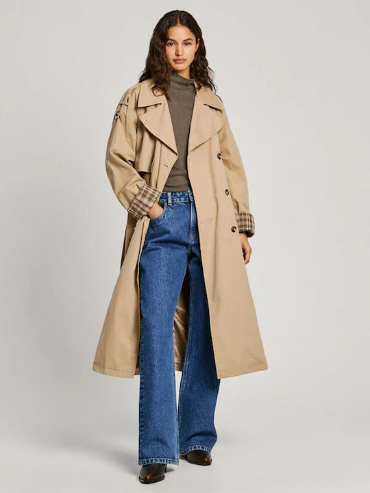 Bianca Damen Beige Trenchcoat