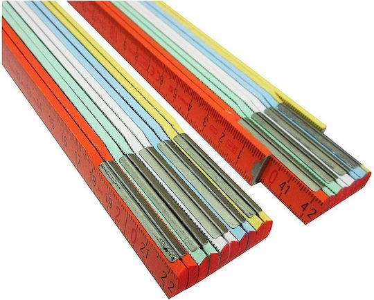 Folding Wooden Ruler 2m Stabila