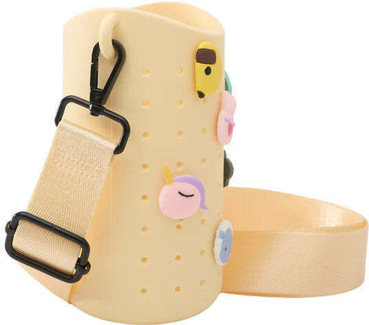 Husă Sticlă Bestie Sling Galbenă