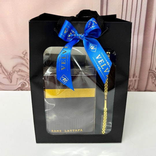 Goldishold Package Men Bracelet Davidoff Coffee Lattafa Ramz Gold Perfume Absolut Vodka
