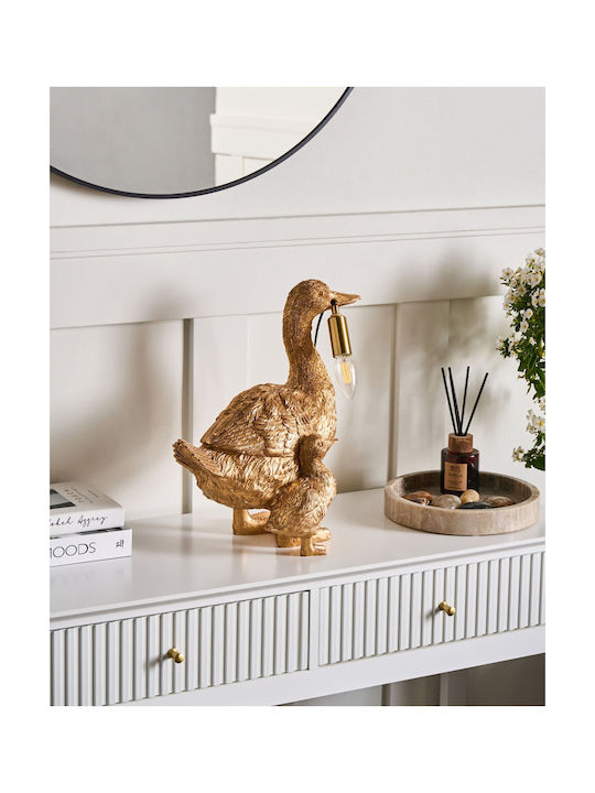 Beliani Dekorative Lampe Abbildung Gold