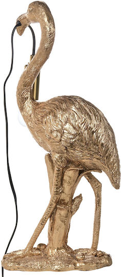 Beliani Lustră Decorativă Flamingo Auriu