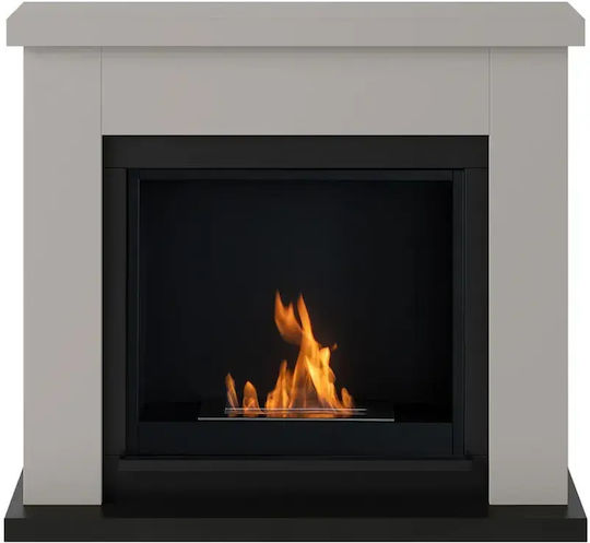 Tagu Indoor Floor Bioethanol Fireplace Beige