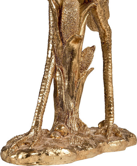 Beliani Lustră Decorativă Flamingo Auriu