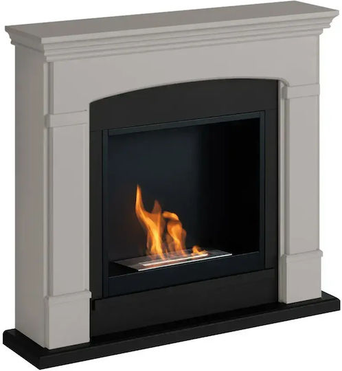 Tagu Indoor Floor Bioethanol Fireplace Beige