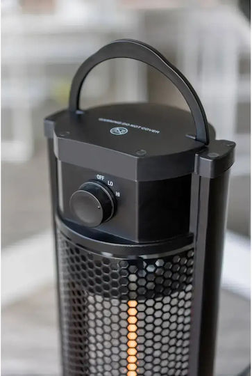 Eurom Electric Patio Heater Under Table 900 W Black
