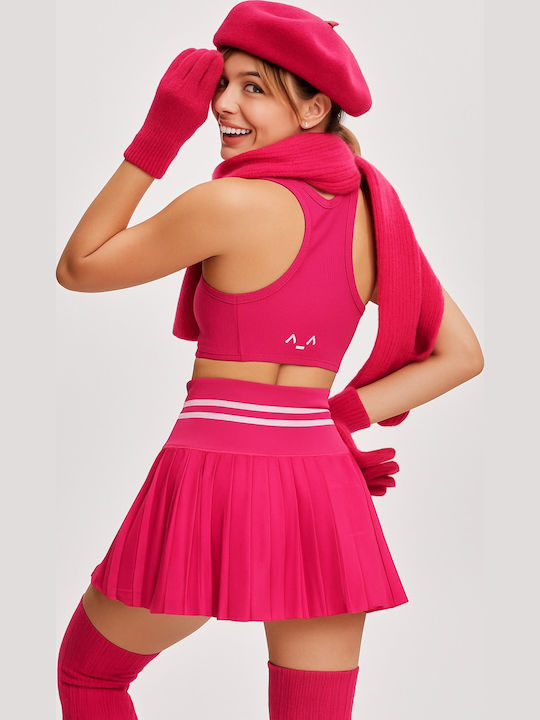 Women's Sports Bra without Padding Hot Pink
