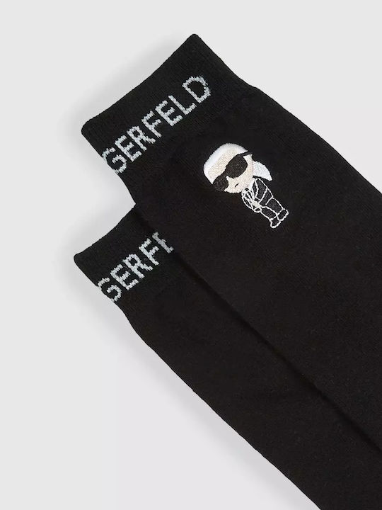 Karl Lagerfeld Чорапи Black 3Пакет
