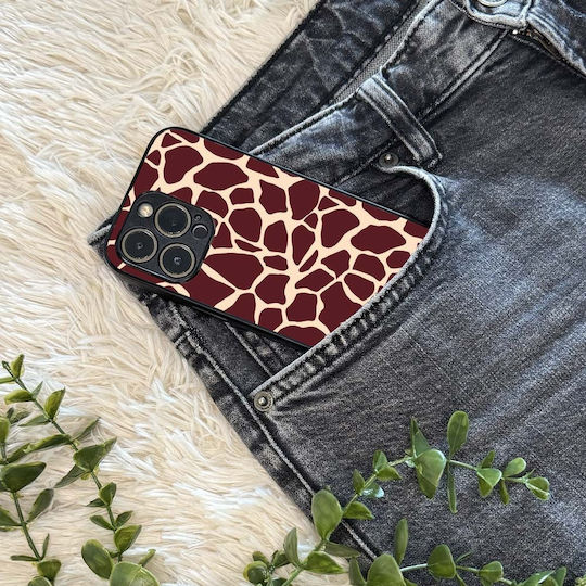 Husă Sonique Animal Print Series Vivo Y74s Vivo Y76 5G Girafă 03