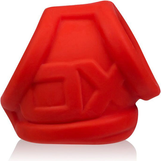 Oxballs Oxsling Cocksling Ring Testicle Silicone Red MS-001-03089